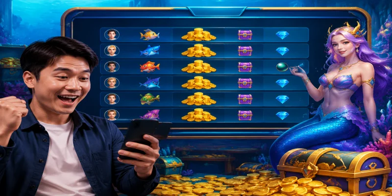 Bảng thống kê lịch sử nhận thưởng của các ngư thủ xuất sắc tại cổng game NOHU.